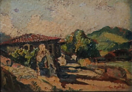 HORSKÝ MOTIV - MALÝ FRANTIŠEK HÁJEK HVĚZDÍNSKÝ