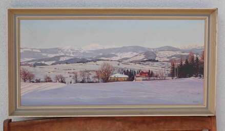 POHLED NA KRKONOŠE Z DÁLI - MAREK