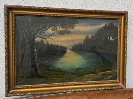 SOUMRAK NAD VODNÍ HLADINOU - MARKOVIČ