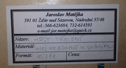 HRST TŘEŠNÍ - MATĚJKA JAROSLAV