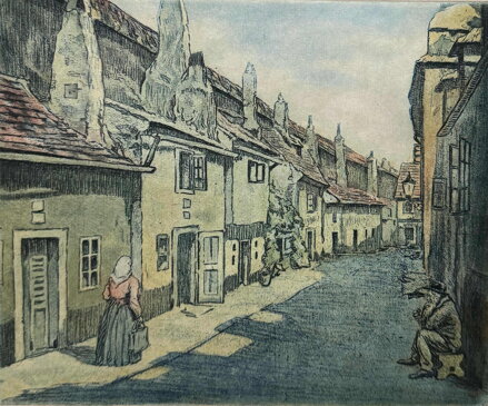 PRAHA ZLATÁ ULIČKA - MAYER MEYER JOSEF