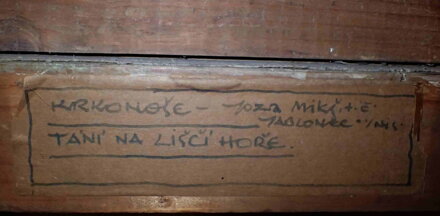 KRKONOŠE TÁNÍ NA LIŠČÍ HOŘE - MIKŠ JOŽA