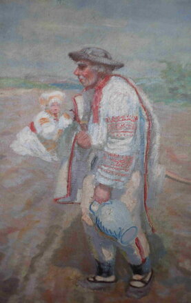 STAŘEČEK SE DŽBÁNEM - MOLITOR OTTO