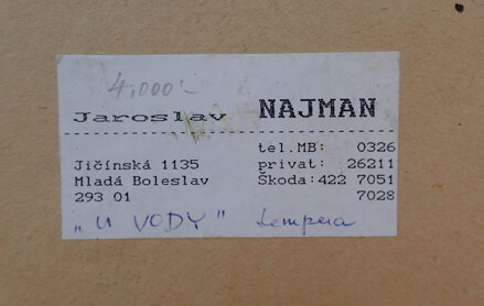 U VODY - NAJMAN JAROSLAV