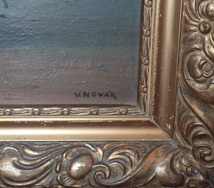 LUČNÍ KVÍTÍ VE VÁZE - NOVÁK (VLÁĎA) VLADIMÍR