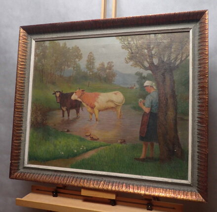 KRÁVY V ŘECE - NOVOTNÍK FRANTIŠEK