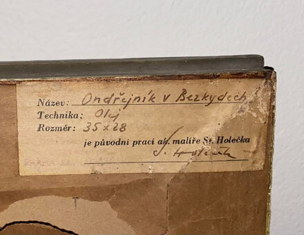 ONDŘEJNÍK V BESKYDECH - STANISLAV HOLEČEK