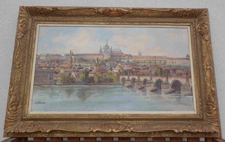 PRAHA POHLED NA HRADČANY - OTMAR JAROSLAV