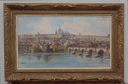 PRAHA POHLED NA HRADČANY - OTMAR JAROSLAV