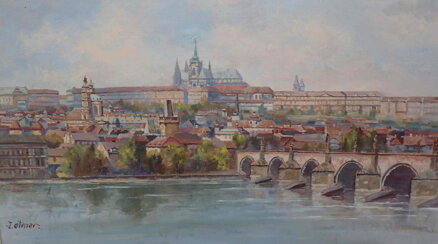 PRAHA POHLED NA HRADČANY - OTMAR JAROSLAV