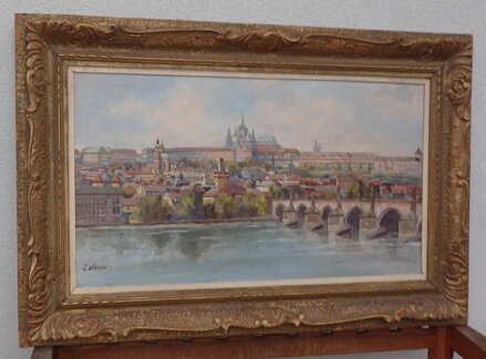 PRAHA POHLED NA HRADČANY - OTMAR JAROSLAV