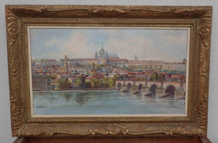PRAHA POHLED NA HRADČANY - OTMAR JAROSLAV