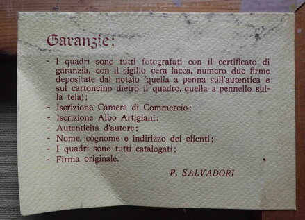 PAESAGGIO - SALVADORI PIETRO