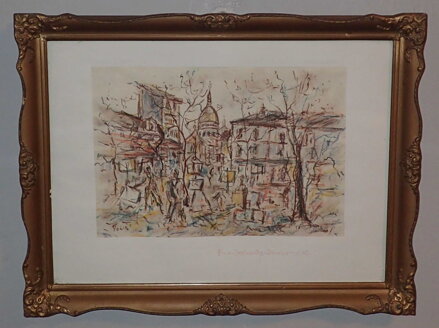 PAŘÍŽ MONTMARTRE - SIGNOVÁN