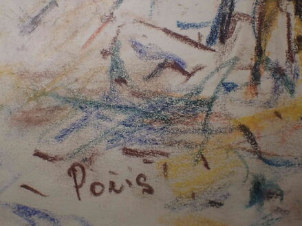 PAŘÍŽ MONTMARTRE - SIGNOVÁN