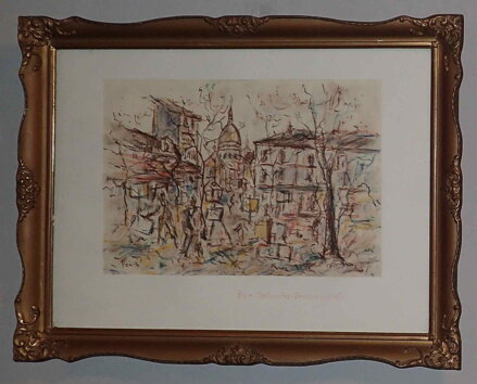 PAŘÍŽ MONTMARTRE - SIGNOVÁN