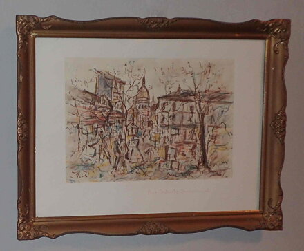 PAŘÍŽ MONTMARTRE - SIGNOVÁN
