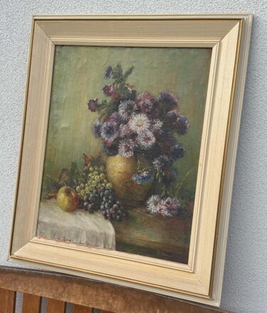 FIALOVÉ KVĚTINY S OVOCEM - PEŘINA VÁCLAV