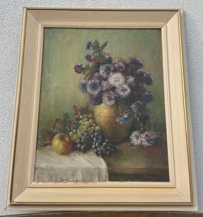 FIALOVÉ KVĚTINY S OVOCEM - PEŘINA VÁCLAV