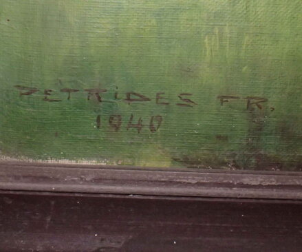 PROSLUNĚNÝ LES - PETRIDES FRANTIŠEK