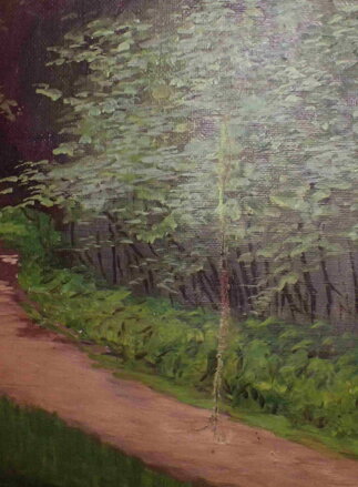 PROSLUNĚNÝ LES - PETRIDES FRANTIŠEK