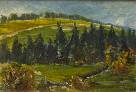 POHLED NA KRAJINU - NEZNÁMÝ AUTOR