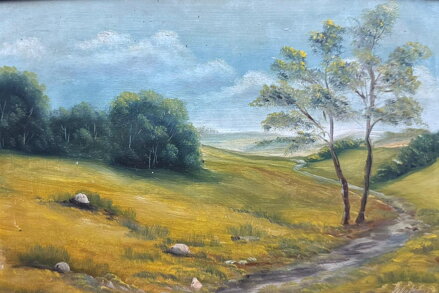 POTŮČEK POD SVAHEM - SIGNOVÁN