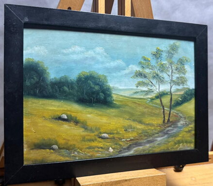 POTŮČEK POD SVAHEM - SIGNOVÁN