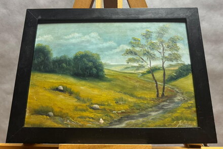 POTŮČEK POD SVAHEM - SIGNOVÁN