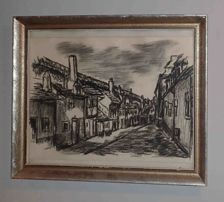 PRAHA ZLATÁ ULIČKA - NEZNÁMÝ AUTOR