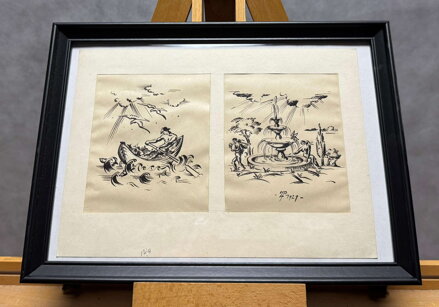 DIPTYCH RYBÁŘ A KAŠNA - PŘENOSIL LADISLAV