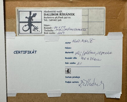 SURREALISTICKÁ KOMPOZICE - ŘÍHÁNEK DALIBOR
