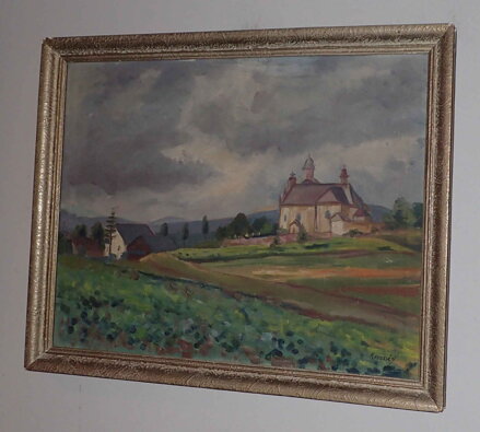 MRAKY NAD KOSTELÍKEM - ROVENSKÝ