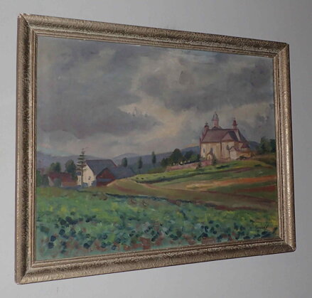 MRAKY NAD KOSTELÍKEM - ROVENSKÝ