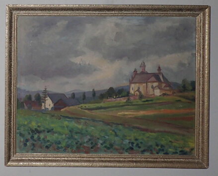 MRAKY NAD KOSTELÍKEM - ROVENSKÝ