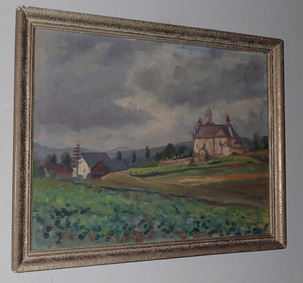 MRAKY NAD KOSTELÍKEM - ROVENSKÝ