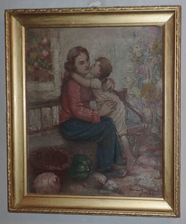 MATKA S DÍTĚTEM - RUSŇÁK JAN