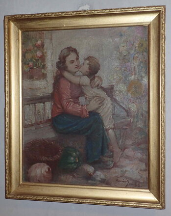 MATKA S DÍTĚTEM - RUSŇÁK JAN