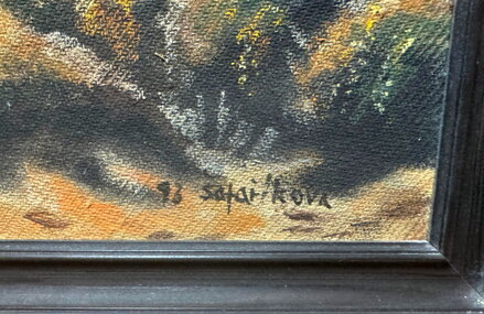 PODZIMNÍ NÁLADA U RYBNÍKA - ŠAFAŘÍKOVÁ