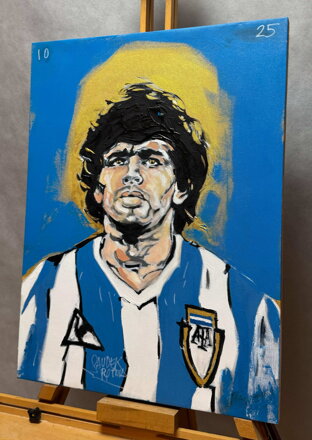 BŮH FOTBALU DIEGO MARADONA 10 - SAUDEK PATRIK