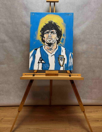 BŮH FOTBALU DIEGO MARADONA 10 - SAUDEK PATRIK