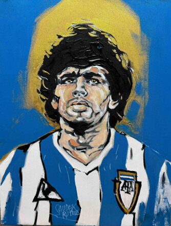 BŮH FOTBALU DIEGO MARADONA 10 - SAUDEK PATRIK