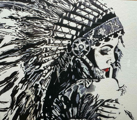 "INDIJÁNKA" - SAUDEK PATRIK