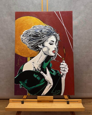 MADAM LUNA ( OHEŇ ) - SAUDEK PATRIK