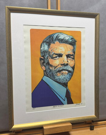 POP ART PREZIDENT PETR PAVEL - SAUDEK PATRIK