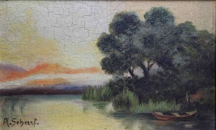 ČERVÁNKY NAD RYBNÍKEM - SCHARF A. ČERVÁNKY NAD RYBNÍKEM - SCHARF A.