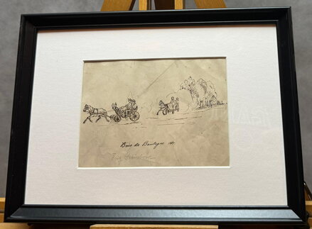 BULOŇSKÝ LESÍK - BOIS DE BOULOGNE 1864 - SCHÖNBORN FRITZ