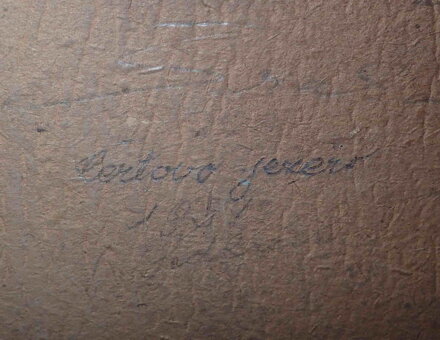 ČERTOVO JEZERO - SEDLÁČEK EMIL
