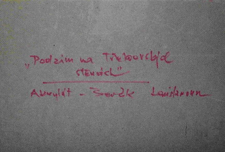 PODZIM NA TŘEBOVSKÝCH STĚNÁCH - ŠEVČÍK LADISLAV