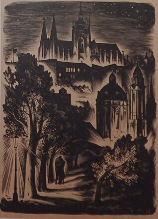 PRAHA NOČNÍ HRADČANY - ŠIMON PAVEL